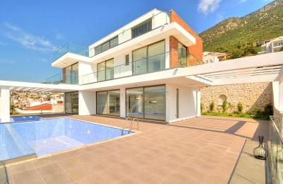 (4943) Türkei-Kalkan/ Freistehende Villa in Kas mit traumhaftem Blick über den Yachthafen!