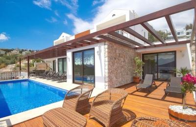 (4951) Türkei-Kalkan/ Spektakuläre 5-Zimmer Villa mit Meerblick in Islamlar!