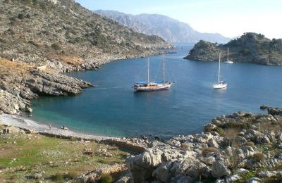 (5022) Türkei-Ägäis- Panorama-Grundstück für großzügige Villa oder Hotel in Sögüt/ Bozburun Halbinsel