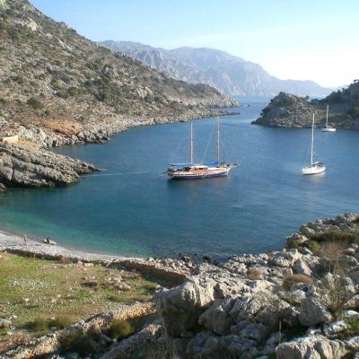 (5022) Türkei-Ägäis- Panorama-Grundstück für großzügige Villa oder Hotel in Sögüt/ Bozburun Halbinsel