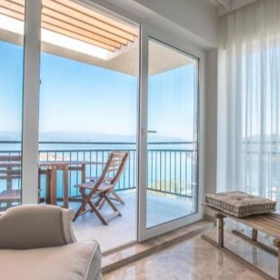 (5774) Bodrum/Adabükü Erstbezug- Luxus-Wohnungen in moderner Anlage mit Meerblick