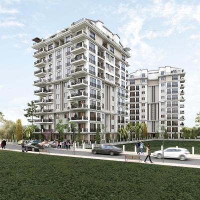 (6051) Alanya/ Erstbezug- Excl. Wohnungen mit Lift in City Lage (für Selbstnutzer oder Anleger)