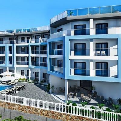 (6156) Alanya/ Luxus Wohnungen in der Stay Suite Residence in Alanya (Kargıcak)
