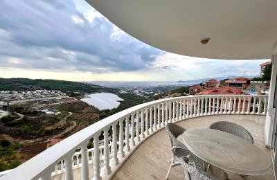(6285) Alanya/Kargicak - Möblierte Traumvilla mit Meerblick, Pool u.4 Terrassen
