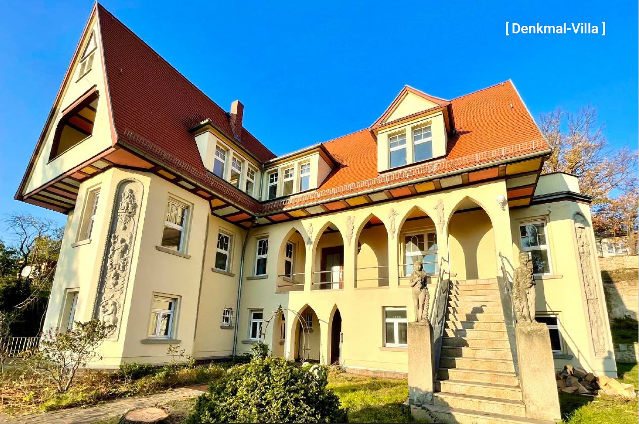 Dresden/ Top Denkmalvilla + 2 Villenprojekte mit 10 WE für Investoren u.Family Office