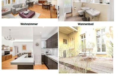 (6314) Friedrichshain/ Bezugsfreie Altbauwohnung mit Terrasse im Gartenhaus