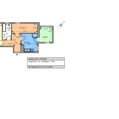 (6335) Wedding/ Wohnen Nähe Goethepark- Altbauwohnung mit Loggia und Wannenbad