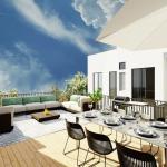 Wohnen mit Aussicht auf den Mauerpark / Neubau-Penthouse-Wohnung mit 3 Terassen und Lift