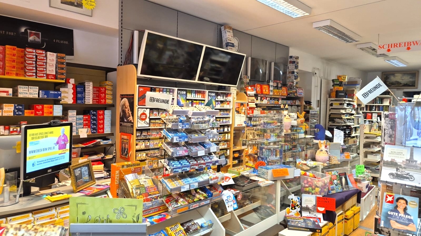 Kiosk/Schreibwaren in Charlottenburg sucht Nachfolger! (geeignet für Spätkauf/Bäckerei/Café/Gastro etc.)